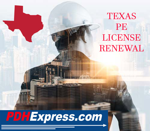 Texas PE License Renewal