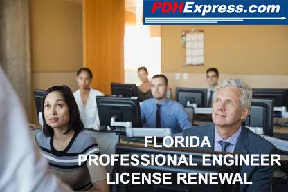 Florida PE License Renewal